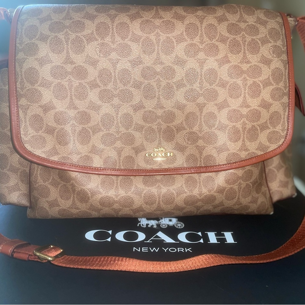 Coach Signature Baby Messenger Bag